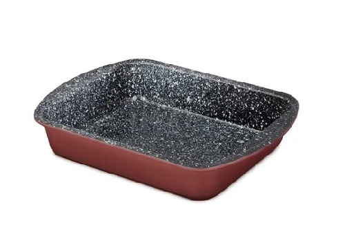 Tava cuptor aluminiu turnat Blaumann Cerastone dimensiune 40x28x7 cm